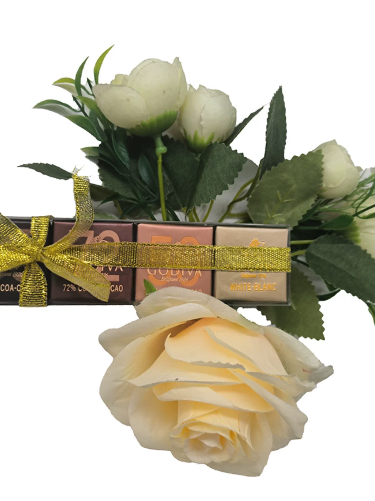 Бельгия импортированный Godiva Emperor Brahma Milk Milk Mixed Chocolate 16 Шаг Ship Box Silk Ribbon Various
