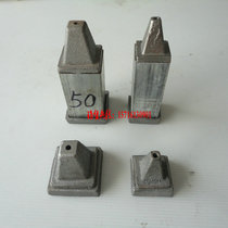 Turnover box Iron box Foot bowl stacking foot bowl stacking foot square tube foot cap head Clever frame box ankle