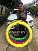 Encrypted thickened steel wire wreath Round hard ring steel wire wreath Encrypted thickened five wreaths