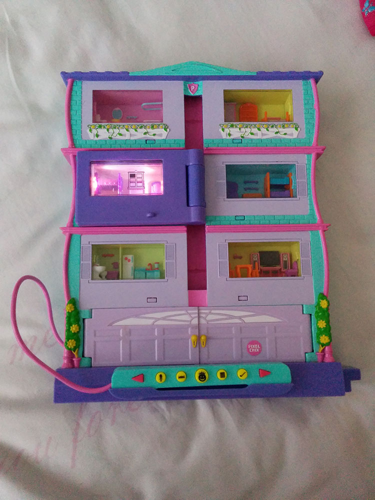 Usd 29 82 Mattel Big House Mansion Pixel Chix 3d Pixel Display