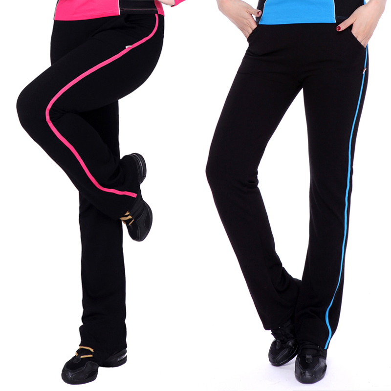 Square Dancing Pants Clothing New elastic Sport Fitness Pants Practice Pants Women Up code Fitness Fitness Pants Bodysuit Pants