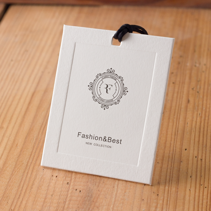 Men's clothing ultra-thick European and American Korean clothing women's clothing custom-made tag spot custom trademark tag custom-made