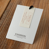 Hangtag custom clothing hangtag customization Collar logo Womens clothes hangtag private order Free design