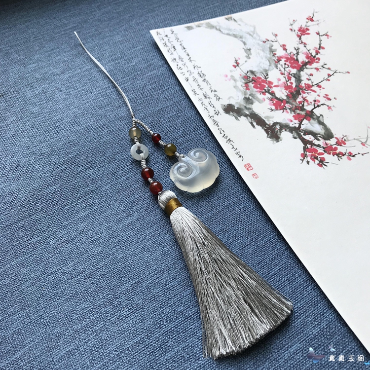 Original jade old jade jade flower soda accessories fan crashed sword sword sword flap hanging pieces exquisite accessories