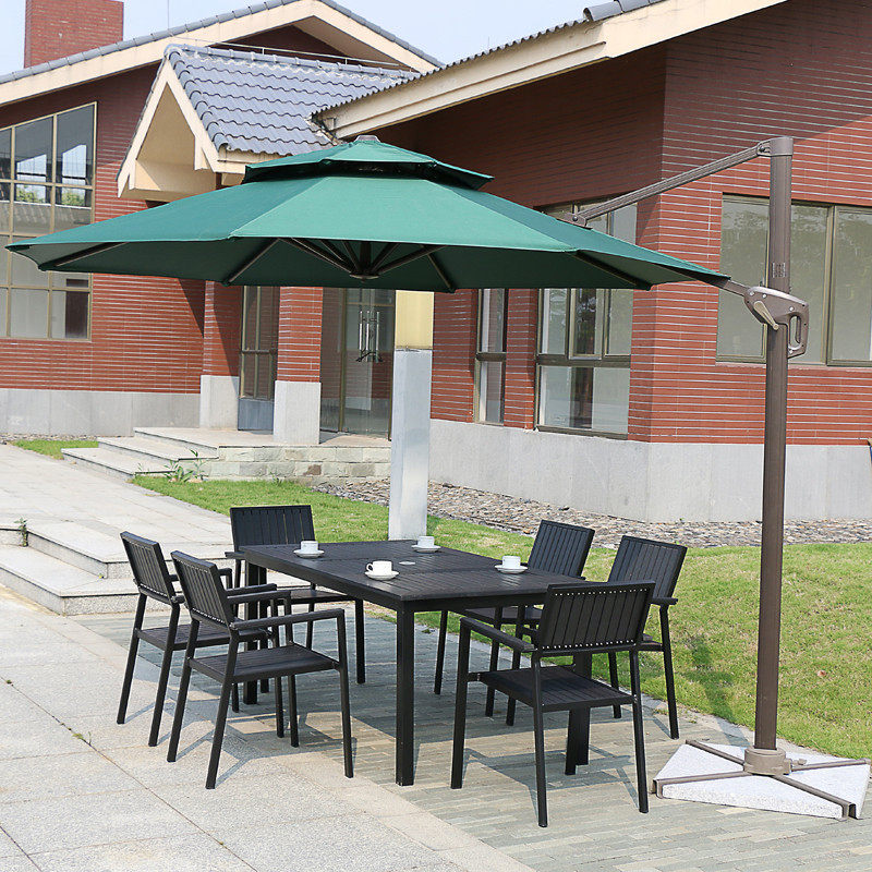 outdoor sunshade courtyard patio roman umbrella outdoor yard central column umbrella garden balcony sunshade round umbrella side umbrella