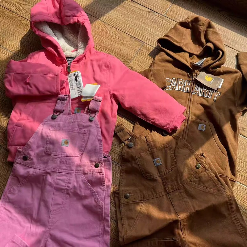 Carhartt Active Jac Kidsren's Thick Long-Sleeved Warm Windproof Jacket Windbreaker Jacket
