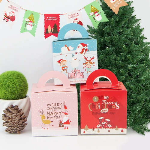 Apple, свежий милый креативный рождественский портативный защитный амулет, коробка, подарок на день рождения