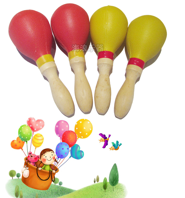 Sóng nhạc cụ KTV cát búa nhạc cụ cát bóng trẻ em đồ chơi nhựa cát bóng nhạc cụ bằng gỗ xử lý cát bóng nhạc cụ gõ đàn piano mini cho bé