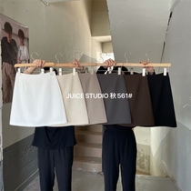  JUICESTUDIO500 suit short skirt spring new hip A-line version of anti-light all-match thin skirt