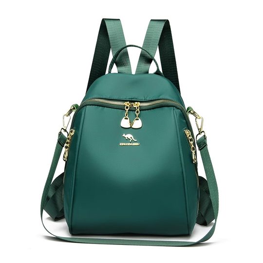 Hong Kong I.Tgreg Fashion Women's Backpack Casual High-End Travel Canvas Small Backpack Oxford Cloth Versatile School Bag