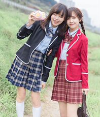 Школьная форма 夏季学生制服jk服饰学生连衣裙日式衬衫学院风百褶裙套装