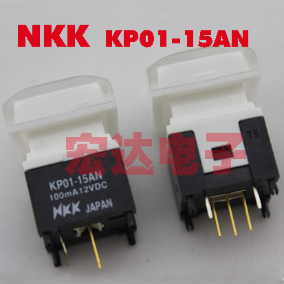 NKK push button switch KP01-15AN KP02-15AN two-color light
