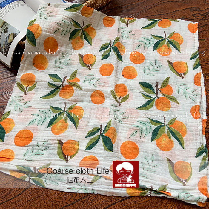 muslin cotton gauze wrapped bath towel cover double layer delicate thin soft summer more than a few more than 3