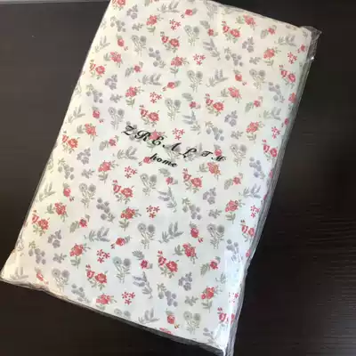 Two export quality high-share cotton sheets double three-piece set 60 pure cotton tribute satin 180 bed without quilt cover