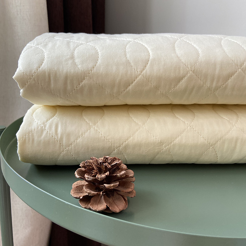 Daily Single Original Pure Color Quilted Bed Pads Single Size Suction Wet Mat Bedding Submat Is Overvalued