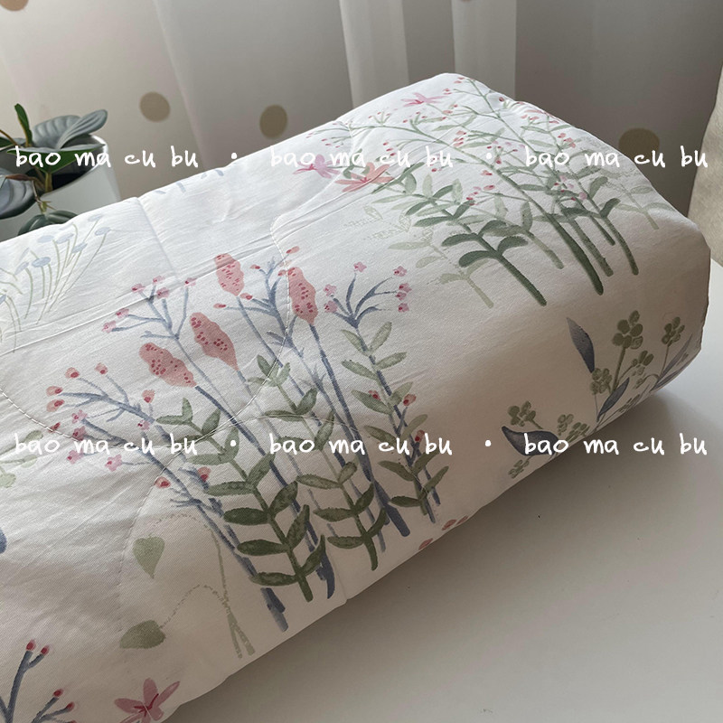 Cotton Soft Comfort Quilt Core Washable Spring Autumn Quilted By Winter Thick Quilt Can Be Set As Single Double Dormitory Bed