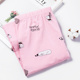 quần mùa thu womens bông đơn mảnh phim hoạt hình quần mỏng dòng sinh viên trẻ bông đáy quần cotton quần ấm áp.