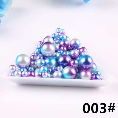 Двухцветные бусины из жемчуга, декор, 4-10мм, градиент