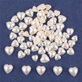 Бежевые бусины из жемчуга в виде сердечка в форме сердца, мобильный телефон