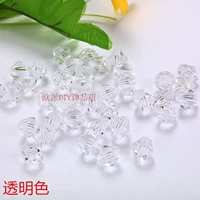 Прозрачный белый, около 1400 штук за фунт.