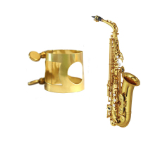 E-drop alto saxophone carved spring rubber-wood flute head card zhongsasa carved flower card Alto blow mouth whistle card