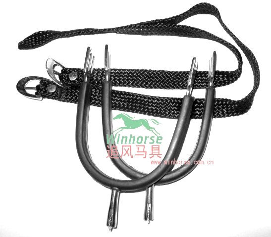 British Roller Spurs Equestrian Supplies Riding Spurs British Spurs Rubber-banded stainless steel Spurs