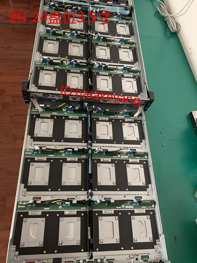 2U 24 3 5-bay storage servers 1300W redundancy 4 Nvme suitable for IPFS, etc.