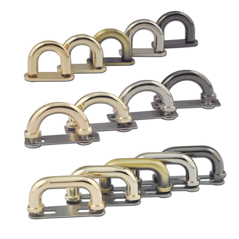 Bag accessories Metal buckle Bag accessories Arch bridge buckle Bag ear buckle Screw D buckle bag accessories Daquan