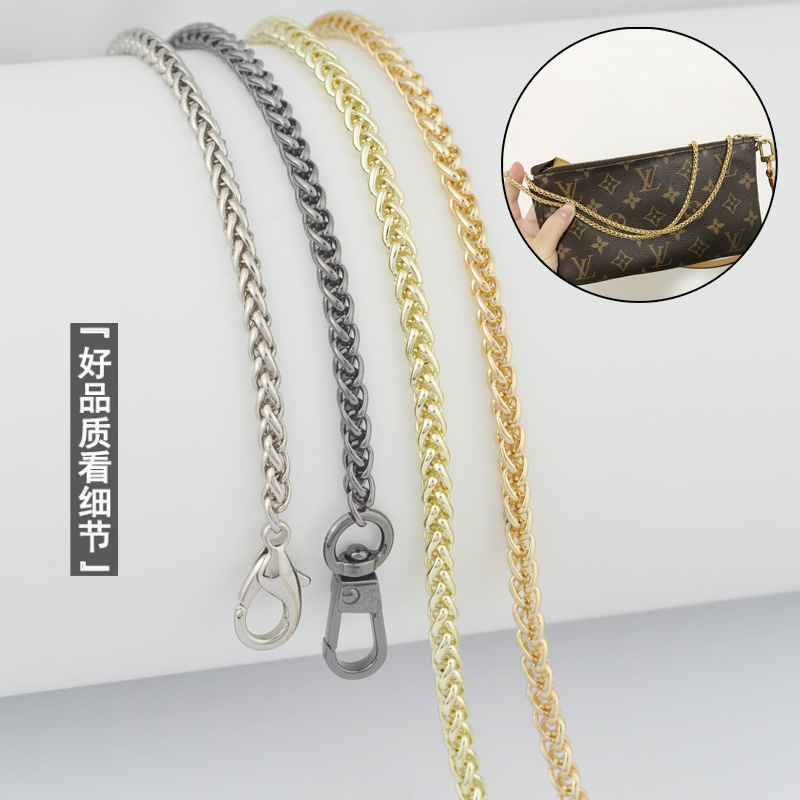 5MM thick small bag chain bag bag belt school bag belt bag metal chain accessories women's bag messenger bag chain single buy