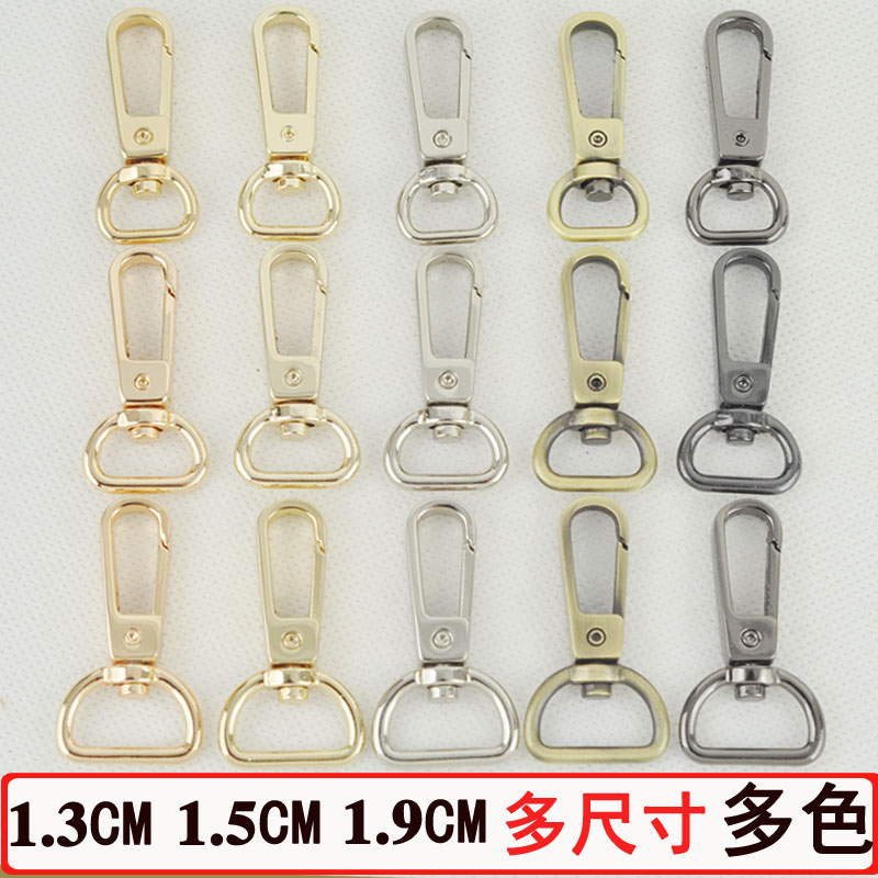 Bag Button Five Gold Accessories Bag with buckle Baking button Five gold accessories Package Baking 1 3CM1 5CM1 9CM