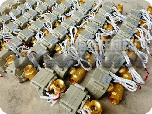 A20-T25-B2-C Miniature Electric Ball Valve A20-T25-B2-B Electric Ball Valve Metal Gear High Durability