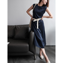 Mud brothers shop private dress dress heavy silk 19 Mumi crepe forged mulberry silk 1:1T * H skirt