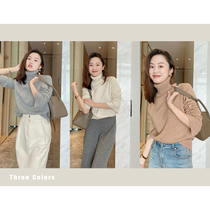 Muds shop does not lose cashmere soft glutinous Consini turtleneck wool sweater base