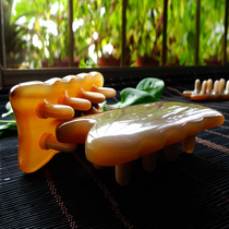  White water horn meridian brush lymphatic massage shoulder neck and leg tendons Facial universal Zitongge new promotion