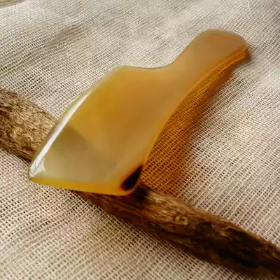 Horn plucking bar female back Meridian shoulder and neck special massage board scraping painless beauty stick pull tendon whole body Universal