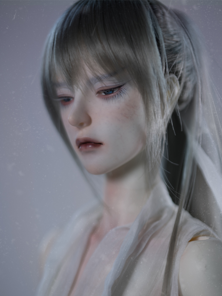 Sold out display DollZone White Crane 3 points BJD male baby naked baby full set of official genuine SD doll model baby