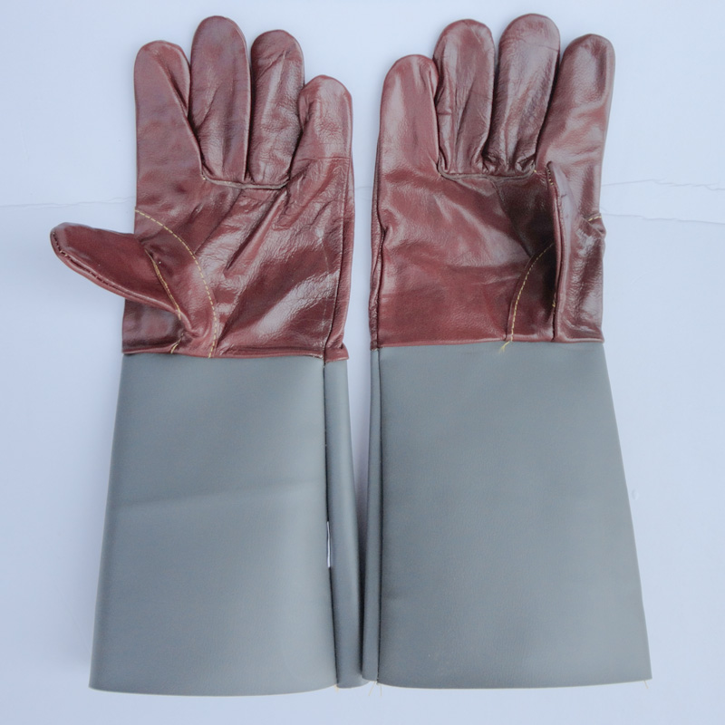 Labor insurance gloves head layer leather arm gloves welding protection gloves gas welding welding gloves welder leather gloves