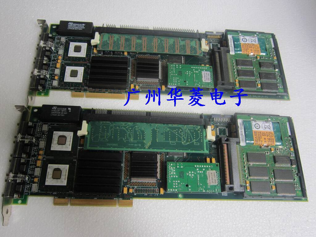 Spot 95 new ~ IBM small machine 6230 SSA4 port HBA array card battery cache 34L5388