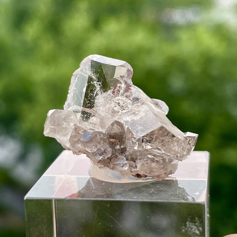 最高級】Gwindel グインデル 煙水晶 60×48×40mm スイス産 グインデル