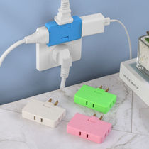 Converter socket 180 degree rotating plug board ultra-thin wireless power plug home office one turn three hole