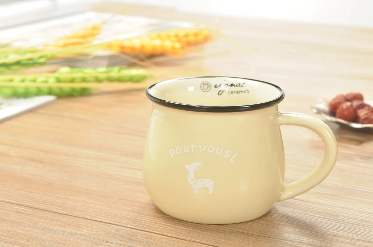 Cốc ăn sáng cốc cốc cốc cà phê lớn cốc sữa cốc nước cá nhân Cup trà Cup lưu niệm - Tách bình hút nước cho bé