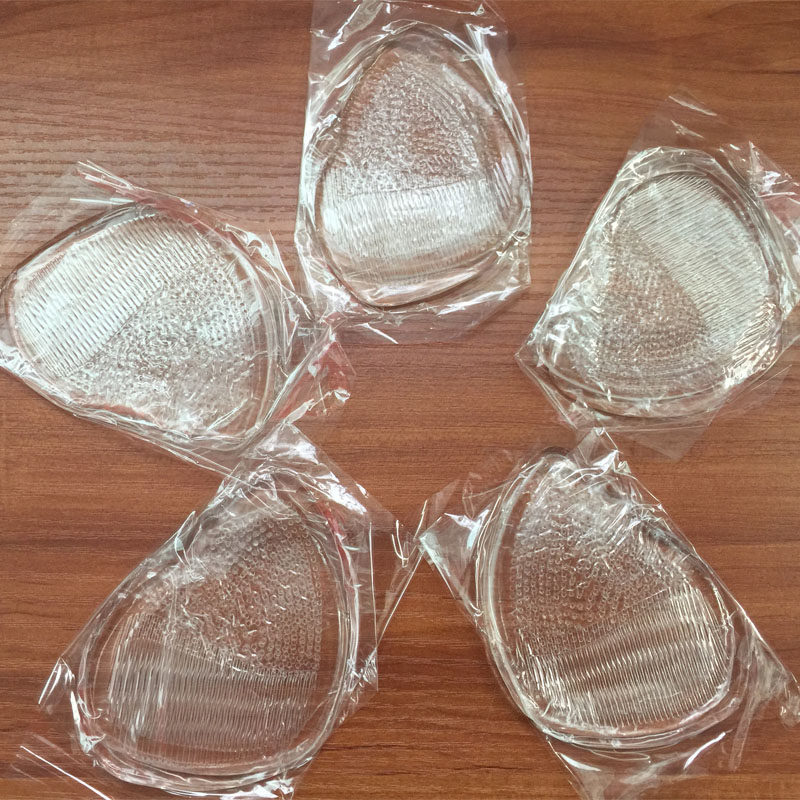 Silicone Front Palm Cushion Half Cushion High Heel Shoe Insole Female Summer Transparent Half Yard Mat Front Sole Cushion Thickened Anti Slip Sandal