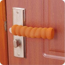 Child protective door handle spiral door handle anti-collision protective cover thickened door handle gloves 4