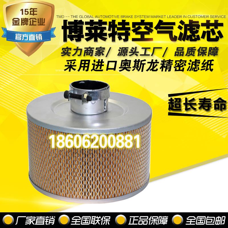 Shanghai Bolet Screw Air Compressor accessories BLX25 30 40A air filter 1625173615