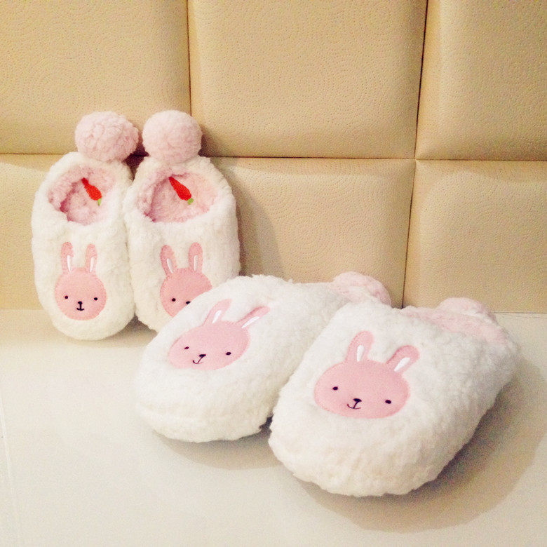 Pantoufles enfants en suède pour hiver - semelle caoutchouc - Ref 1017992 Image 17