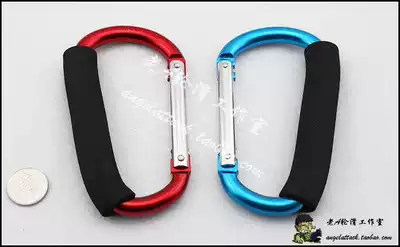 Old A roller skating aluminum alloy plastic steel roller skating hook quick hanging handle shoes good helper