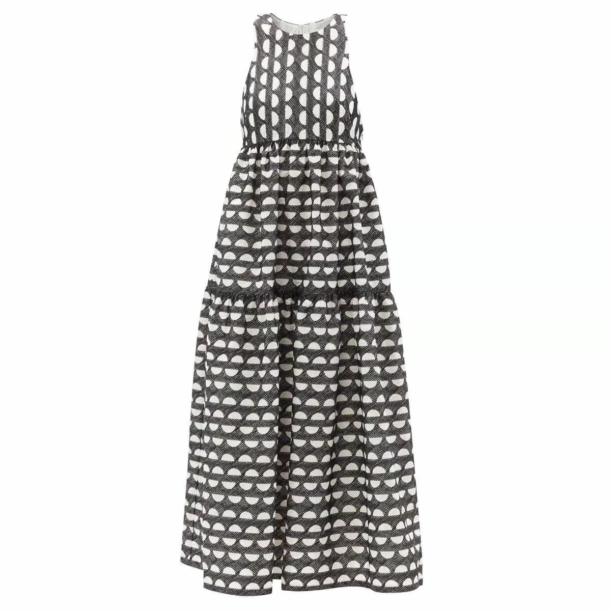 Three Graces London Geneviève stratified embroidery in a long foreign dress 2022 new