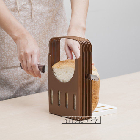 Japan imported bread cutter toast slicer bread cutting rack cut bread box bread slice
