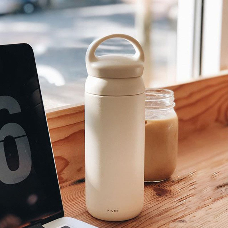 (Clearance Price) Japan KINTO Mug Day Off Tumbler Stainless Steel Simple Fashion INS