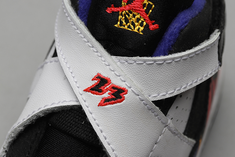 Burdock Air Jordan 8 Joe 8 AJ8 aj8 Ba vương miện liên tiếp Giày trẻ em 305360-142 - Giày dép trẻ em / Giầy trẻ giày adidas trẻ em